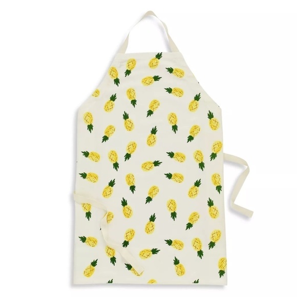 Kate Spade cotton pineapple fruit print apron one size - Picture 1 of 6